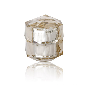 Acrylic Cream Jar For Cosmetic ,15g 30g 50ml empty Plastic Cosmetic jars with lid